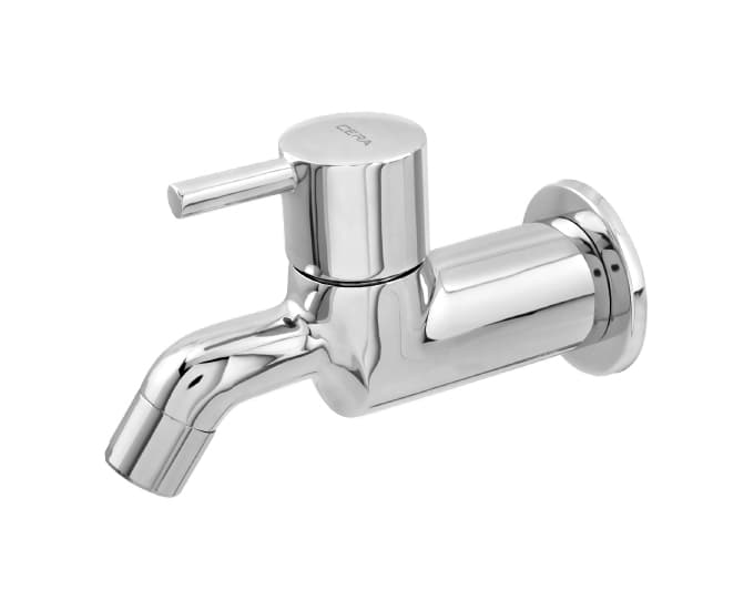 Fountain Bib Cock ( Only Cold Water) With Flange | Chrome Finish — image 2