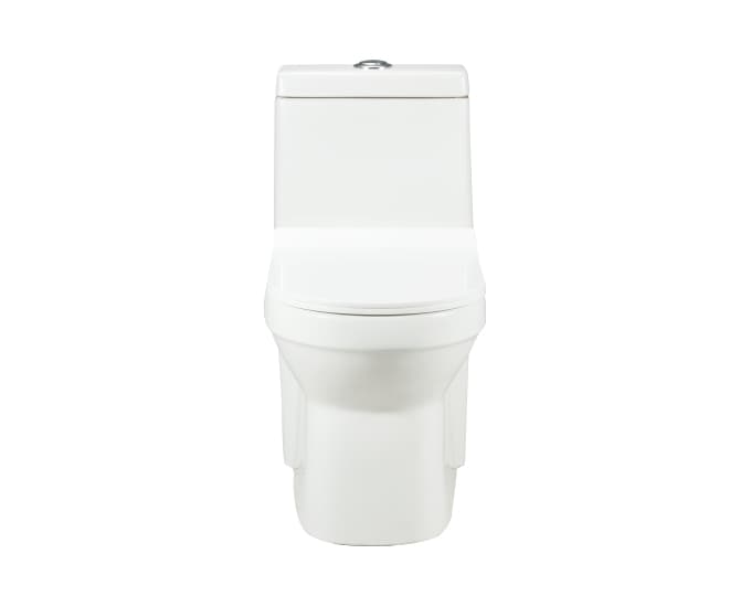 Capstan Mini One Piece Toilet | With Slim Soft Close Seat Cover | P Trap — image 2