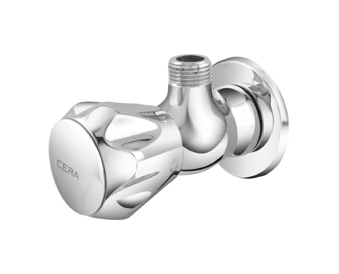 Ocean Angle Cock With Wall Flange | Chrome Finish — image 2