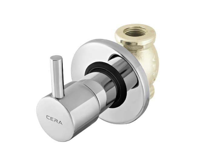 Fountain Exposed Part for Concealed Stop Cock | Chrome Finish | Compatible With Concealed Part F4050502 sold separately — image 2