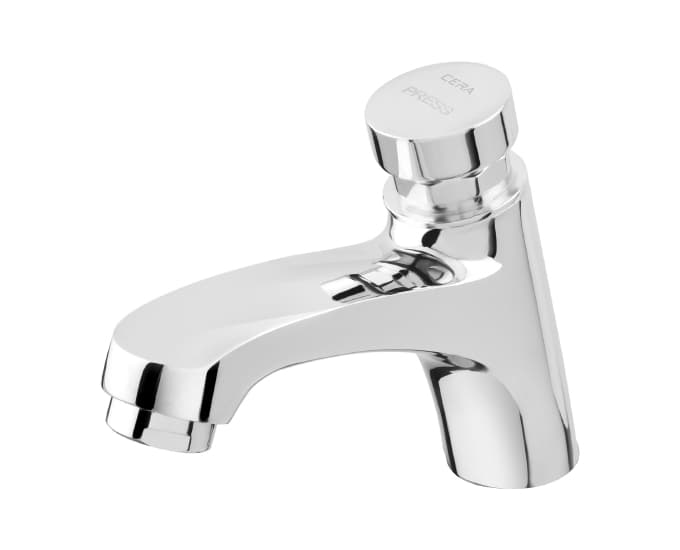 Pillar Cock (Cold Water) Pressmatic (Self Closing) | Chrome Finish — image 2