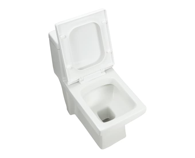 Cona One Piece Toilet | With Slim Soft Close Seat Cover | P Trap — image 2