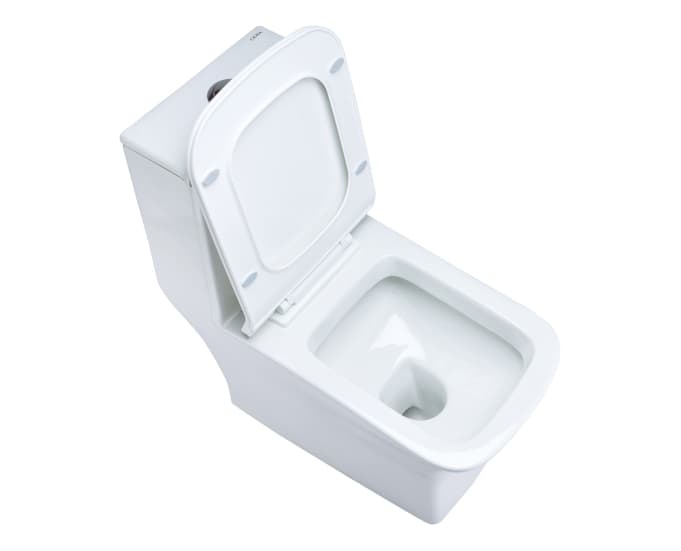 Cinova One Piece Toilet | With Slim Soft Close Seat Cover | S Trap 220 mm — image 3