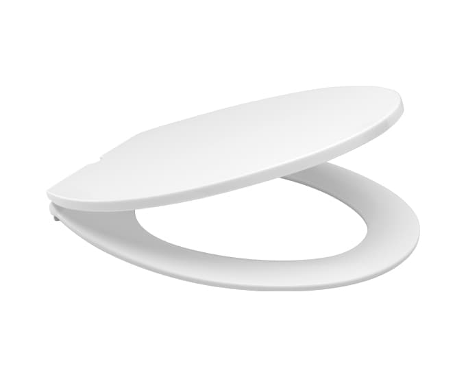 Carina Seat Cover | Finish: Snow White | Suitable for Toilets S1059101, S1059102, S1059103, S1059104, S1057101, S1053101, S1053102