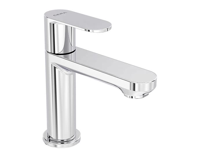 Curve Pillar Cock (Cold Water Only) | Chrome Finish