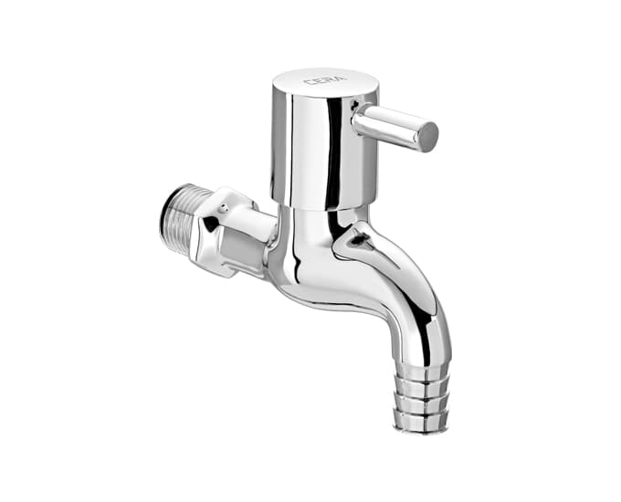 Garnet Nozzle Tap With Wall Flange | Chrome Finish