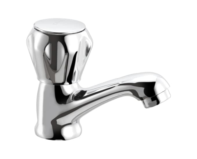 Ocean Pillar Cock (Cold Water Only) | Chrome Finish — image 1