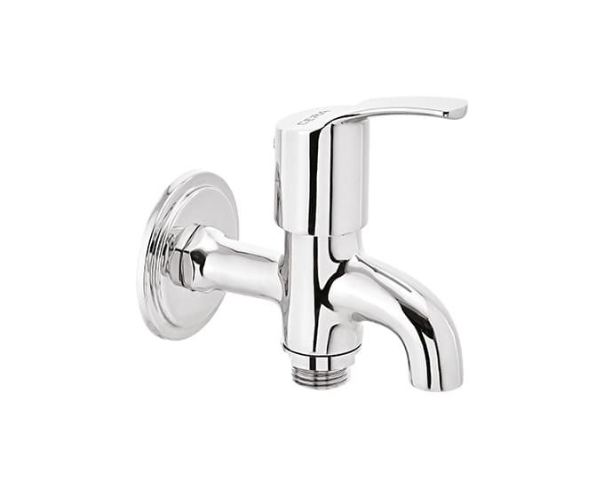 Vivana 2-Way Bib Cock (Only Cold Water) With Flange | Chrome Finish — image 1