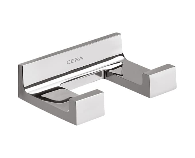 Saber Double Robe Hook | Chrome Finish