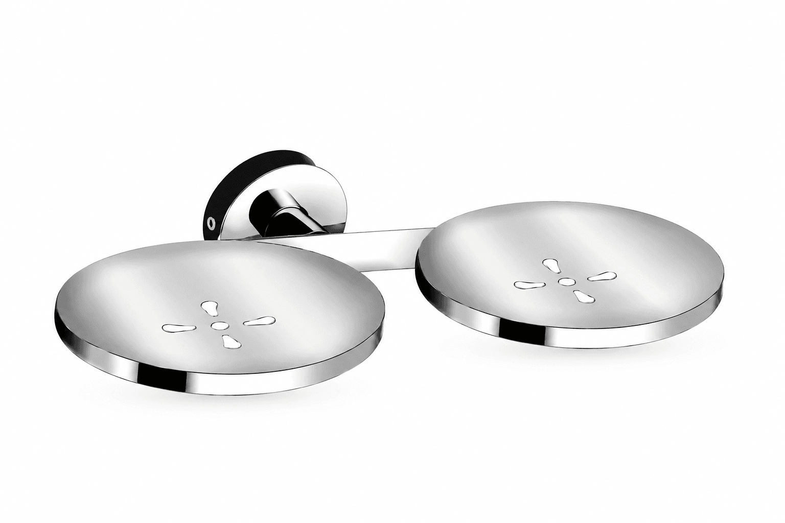 Meridien Double Soap Dish | Chrome Finish — image 1