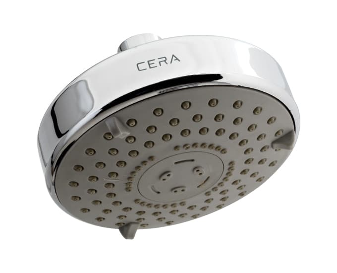 Overhead Shower 120 mm (5") Dia With 3 Flow | Without Shower Arm | Chrome Finish — image 1
