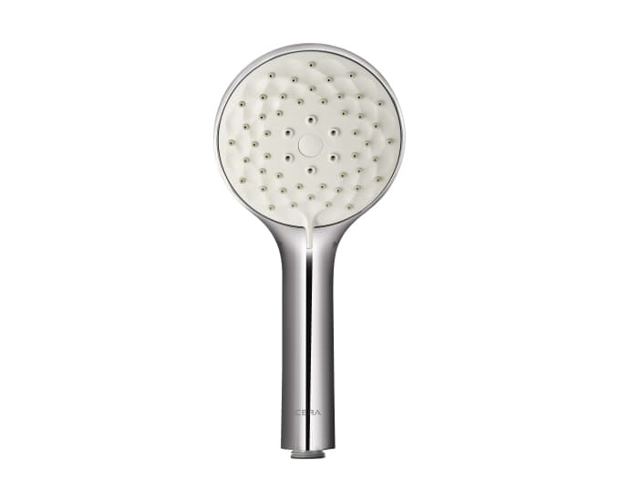 Hand Shower 110 mm Dia (4") 3 Flow | Wall Hook & 1.5 Metre Hose | ABS Body | Delight, Magic Sprinkle & Sprinkle Mode | Chrome Finish — image 1