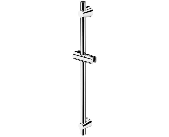 Shower Round Sliding Rail With Holder | ABS Body | Chrome Finish