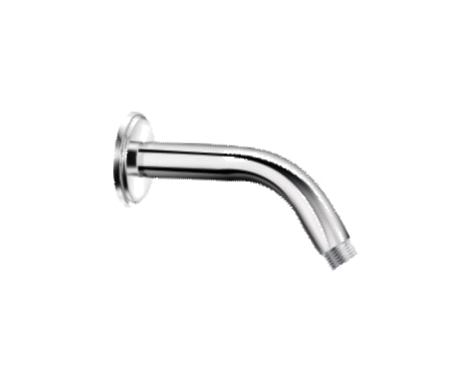 Overhead Shower Arm Round 180 mm (7") With Wall Flange | Chrome Finish