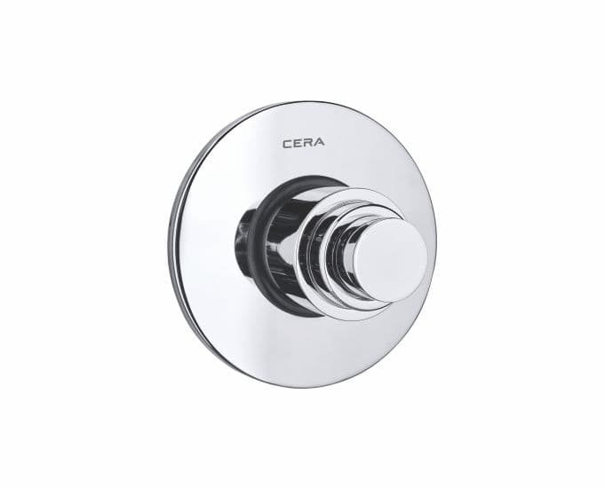 Flush Valve Concealed Push Type (Dual Flush) 32 mm (1.25") | With Round Flange | Chrome Finish