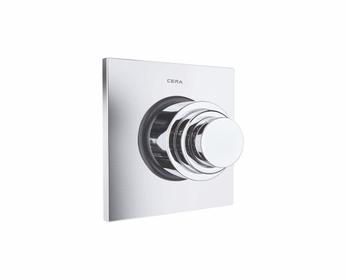 Flush Valve Concealed Push Type (Dual Flush) 32 mm (1.25") | With Square Flange | Chrome Finish