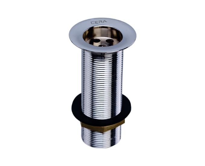 Waste Coupling Full Thread 32 mm With 125 mm Length | Chrome Finish