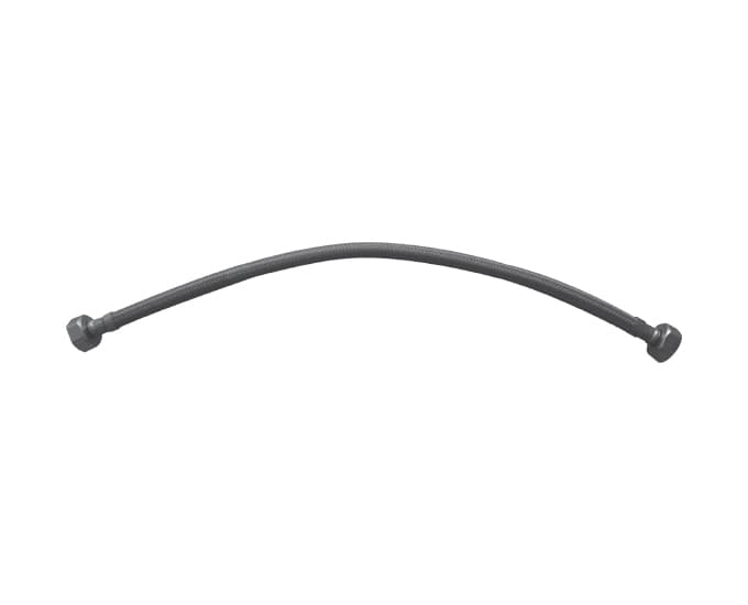 Polyamid Braided Connection Pipe 12 mm Dia, 450 mm Length | Pack of 2 Pieces