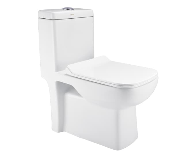 Claris One Piece Toilet | With Slim Soft Close Seat Cover | S Trap 220 mm