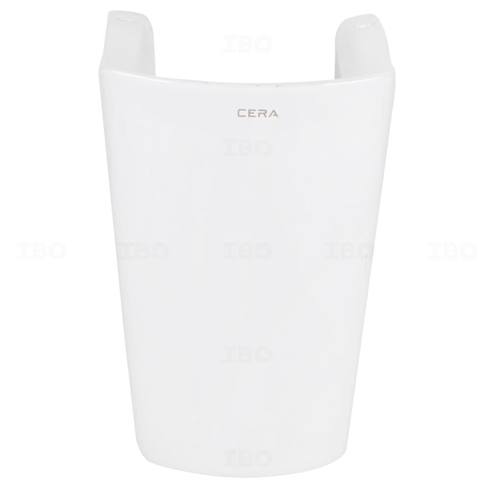 Calvis Half Pedestal | Finish: Snow White | Height: 420 mm | Compatible With Calvis Wall Hung Wash Basin (S2040210)