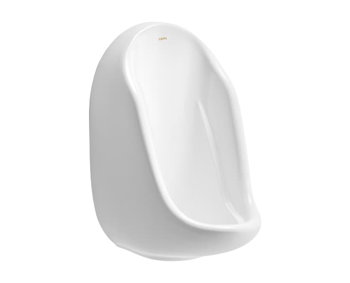 Capriana Urinal | Finish: Snow White | Size: 375 x 390 x 590 mm