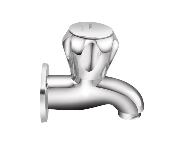 Ocean Bib Cock (Only Cold Water) With Flange | Chrome Finish — image 3