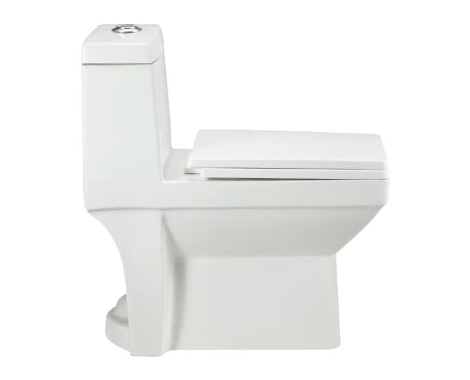 Cona One Piece Toilet | With Slim Soft Close Seat Cover | P Trap — image 3