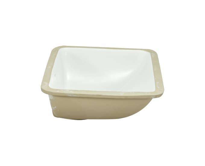Camry Mini Under Counter Wash Basin | Finish: Snow White | Size: 490 x 380 x 175 mm | Without Tap Hole Provision — image 3