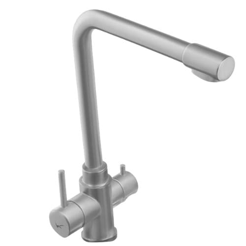Kitchen SS Faucet Pull Out (Hot & Cold) with RO Water Tap | Satin Finish | For FS Series Sinks
