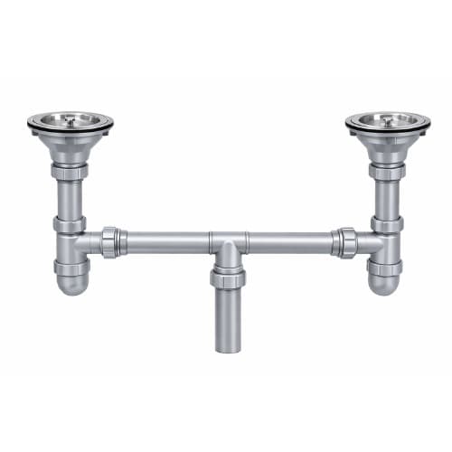 Double Drainer Kit | With Waste Coupling | Accessory for Kitchen Sink — image 1