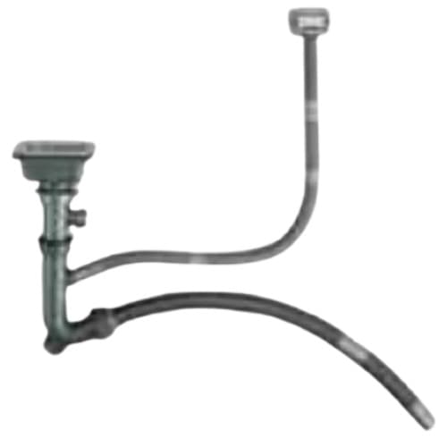 Kitchen Sink Drainer Kit Set Single with Overflow/Auto Switch | For FS Series Sinks