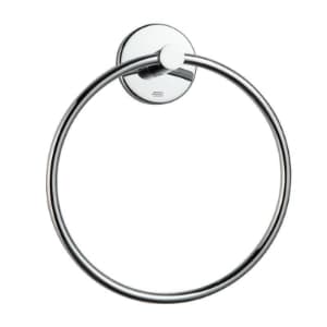Towel Ring Round | Chrome Finish | Material: Stainless Steel