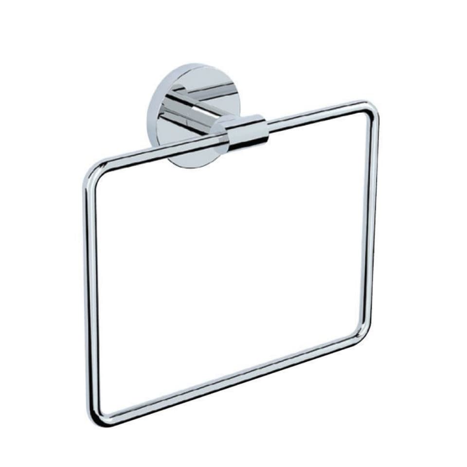 Towel Ring Square | Chrome Finish | Material: Stainless Steel