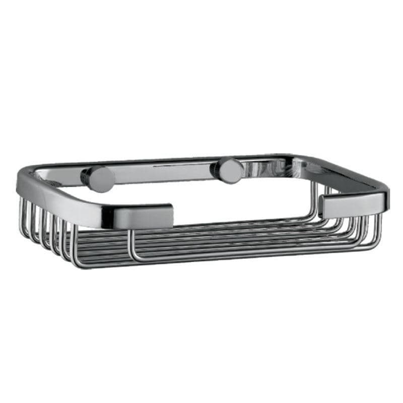 Bathroom Shower Basket Small | Chrome Finish | Material: Stainless Steel