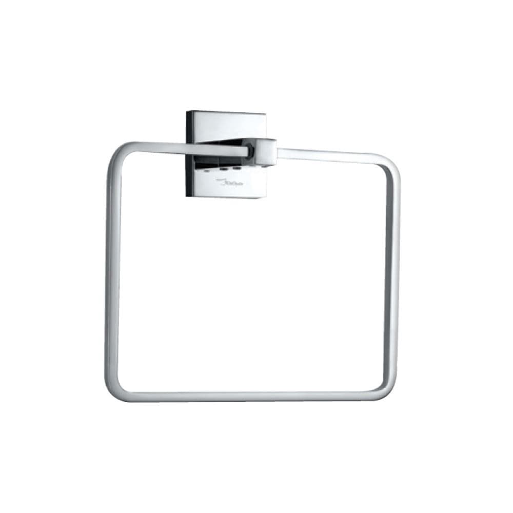 Towel Ring Square | Chrome Finish | Material: Stainless Steel