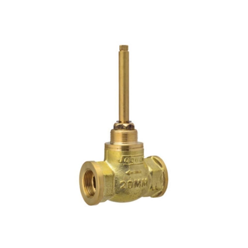 Extra heavy concealed body of stop cock suitable for 20mm pipe line with plastic Protection cap (without Exposed Parts) | Chrome Finish | Material: Brass