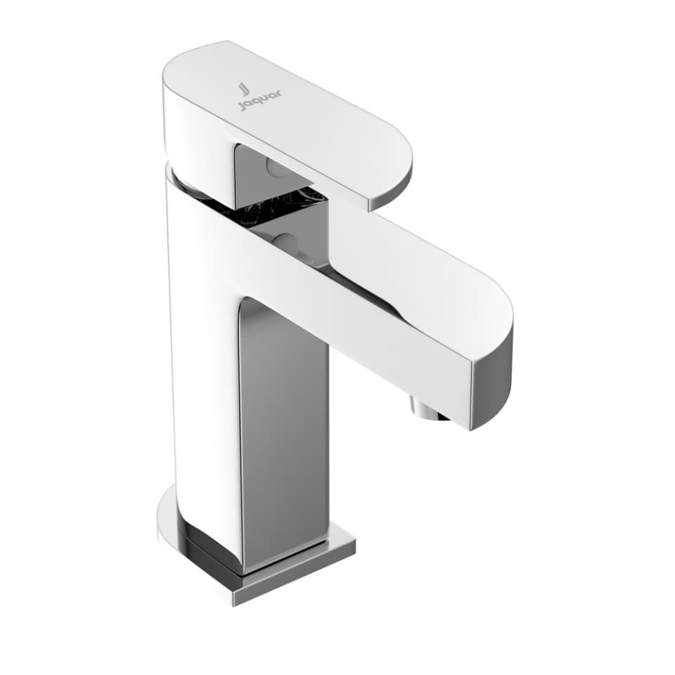 Alive Single Lever Basin Mixer (Hot & Cold Water) | Chrome Finish | With 450mm Braided Connection Pipe