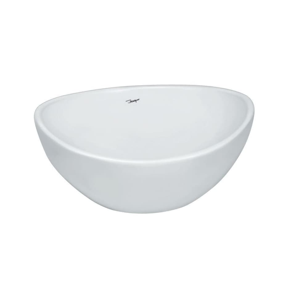 Table Top Wash Basin | White Finish | Size: 425 x 340 x 175mm | Without Tap Hole — image 1