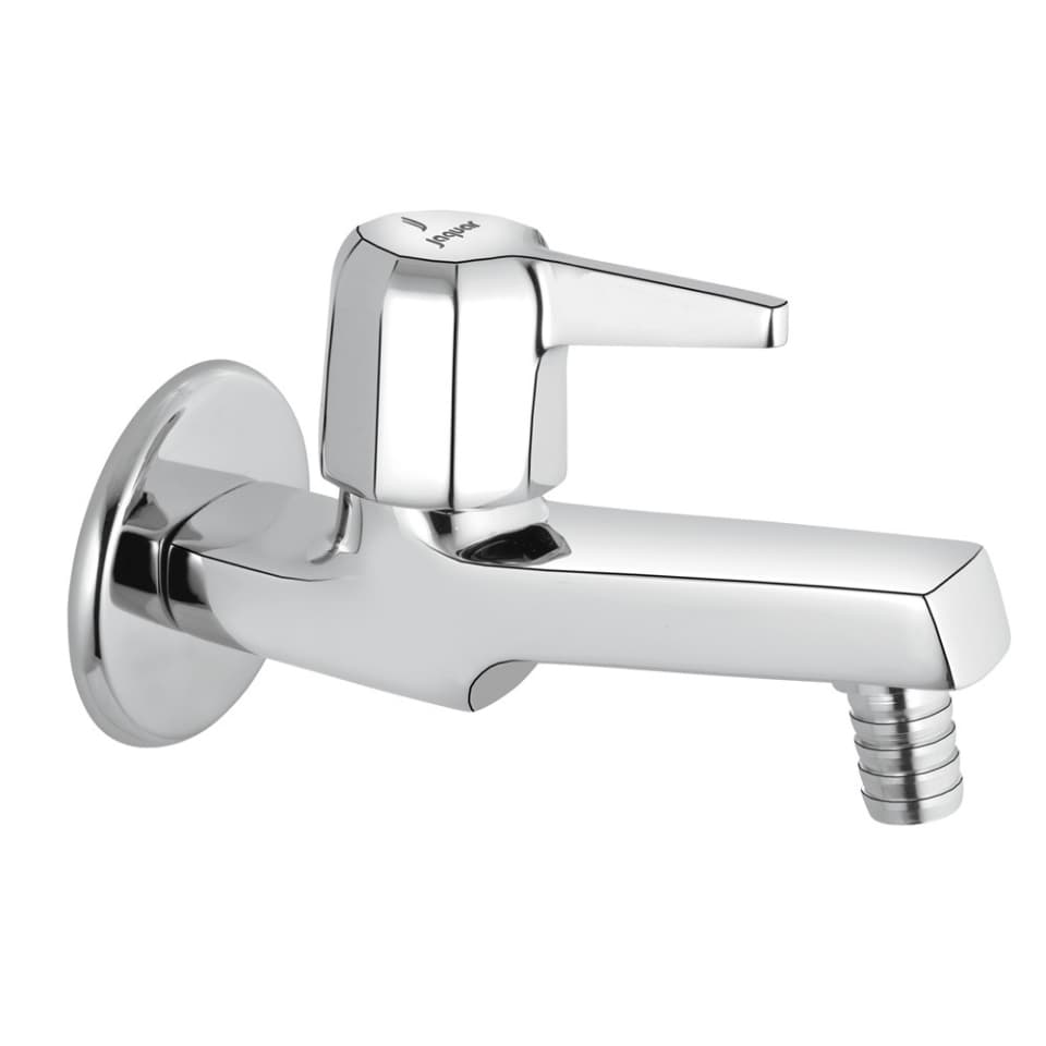 Continental Prime Nozzle Tap with Wall Flange | Chrome Finish | Material: Brass