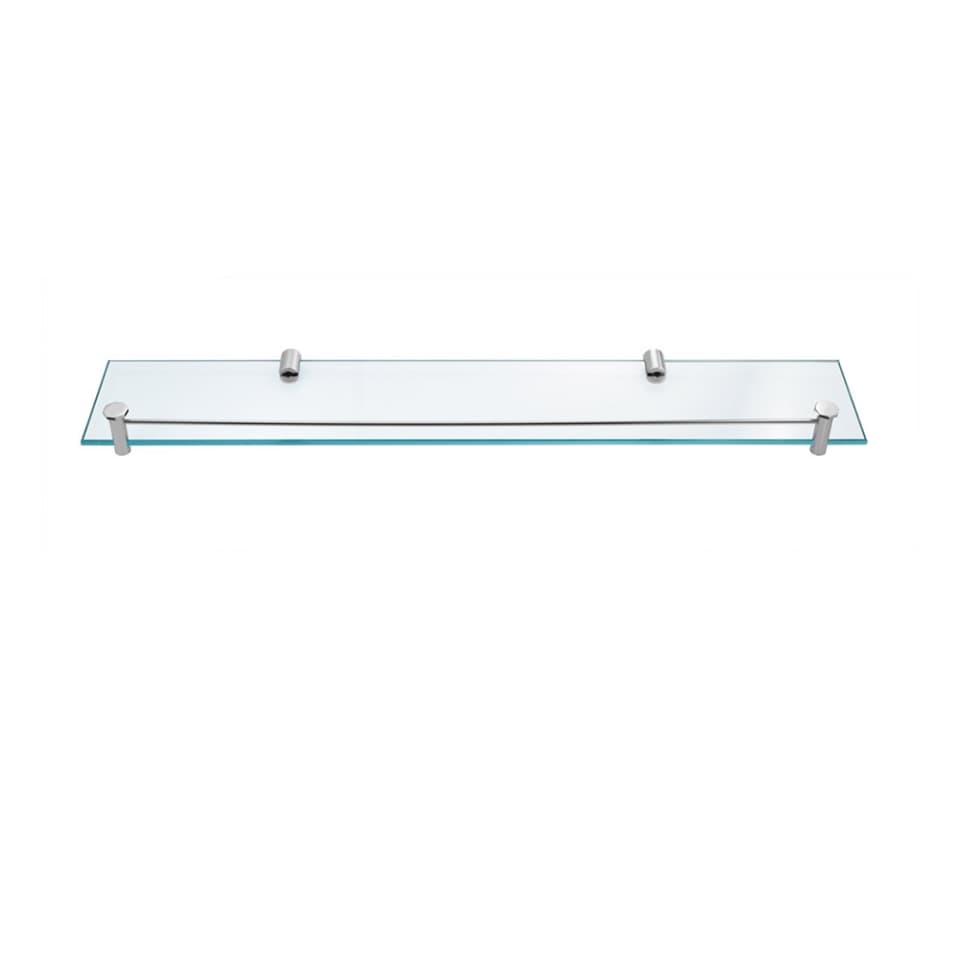 Glass Shelf 600mm | Chrome Finish | Material: Stainless Steel