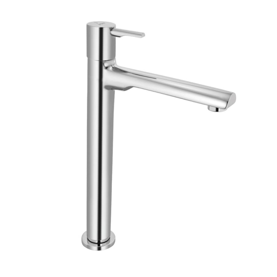 Florentine Prime Pillar Cock (Cold Water Only) with Extended Body and Top Lever | Chrome Finish