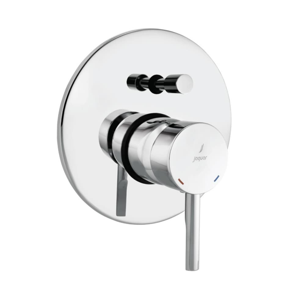 Florentine Prime Exposed Parts Kit of Hi-Flow Diverter | Chrome Finish | Compatible with ALD-079 Concealed Body (sold separately) | Material: Brass