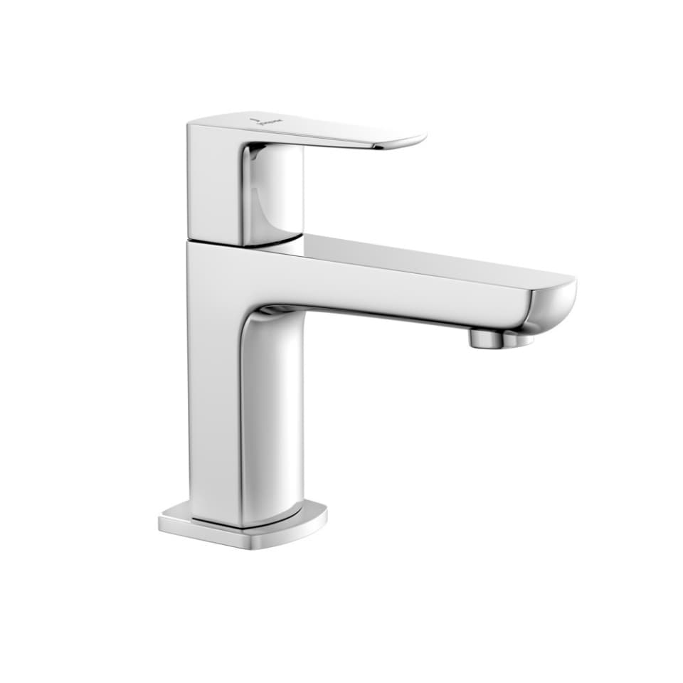 Kubix Prime Pillar Cock (Cold Water Only) with Top Lever | Chrome Finish