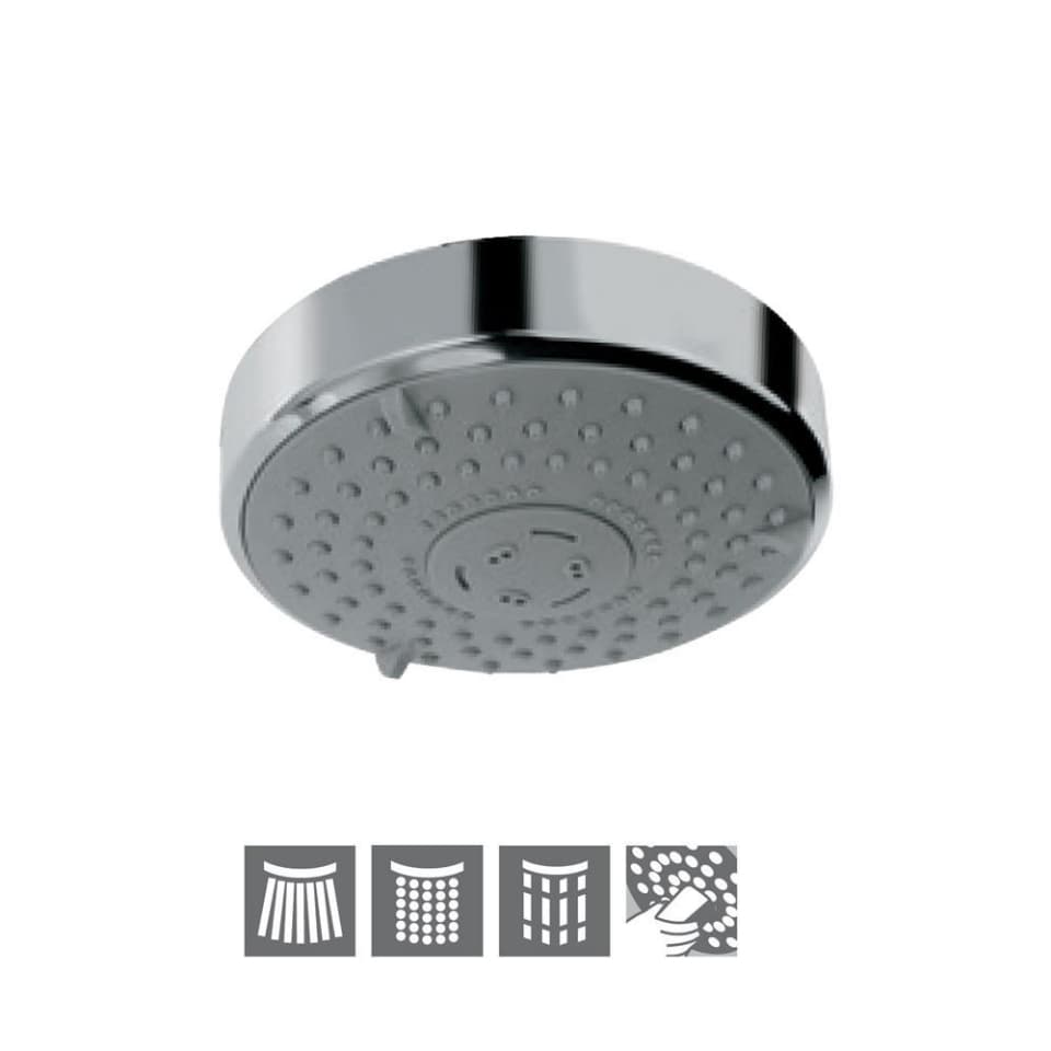 Overhead Shower | Chrome Finish | Size: 120mm