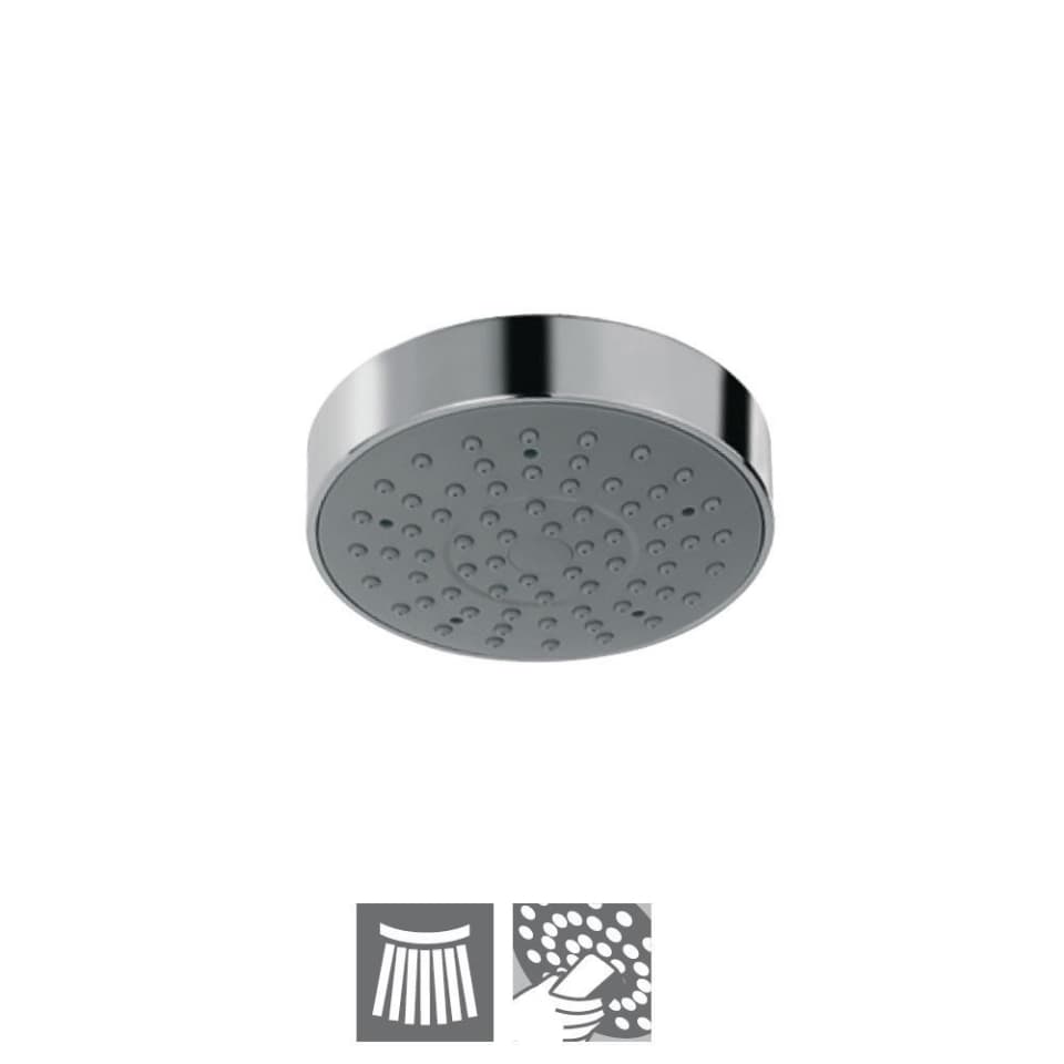 Overhead Shower | Chrome Finish | Size: 100mm