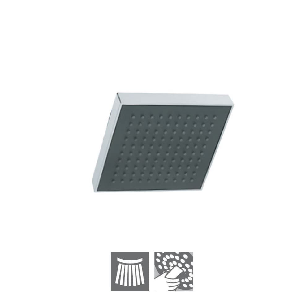 Overhead Shower | Chrome Finish | Size: 200mm