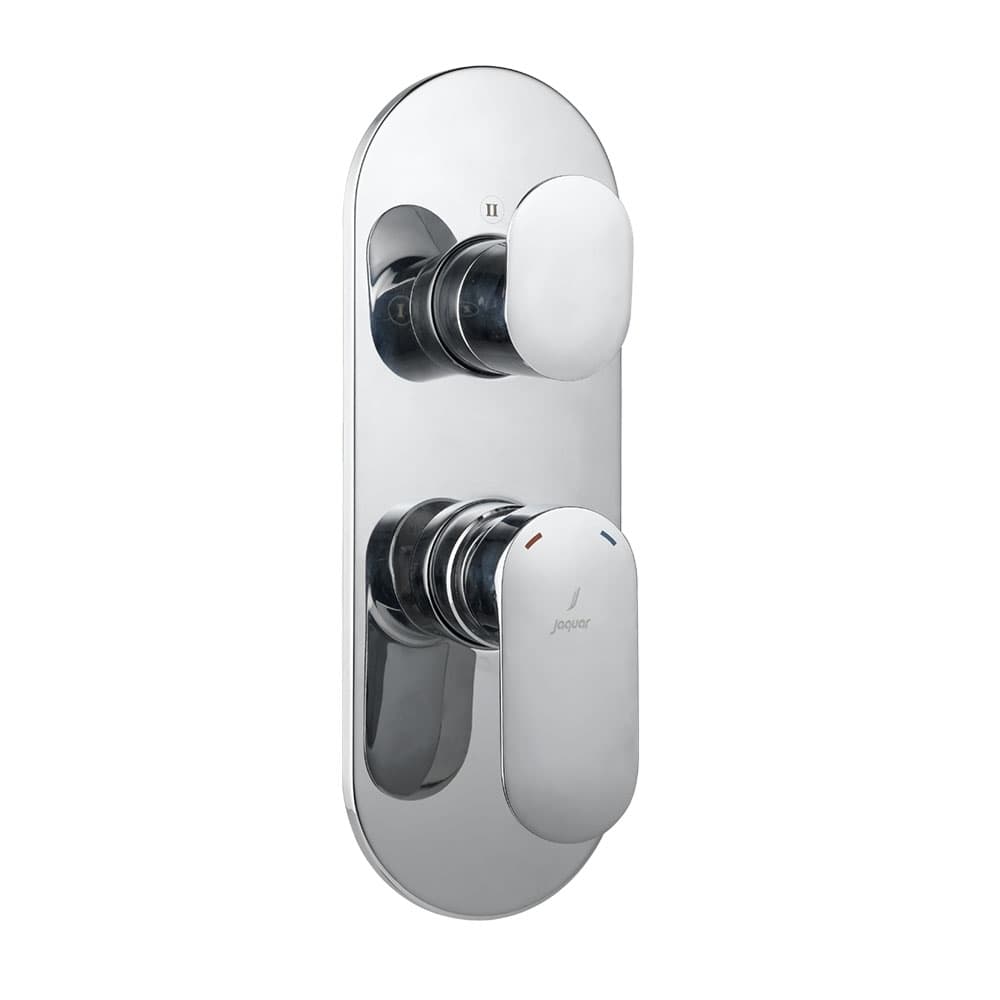 Opal Prime Exposed Parts Kit of Single Lever Shower Mixer | Compatible with ALD-783 Concealed Body (sold separately) | Chrome Finish | Material: Brass — image 1