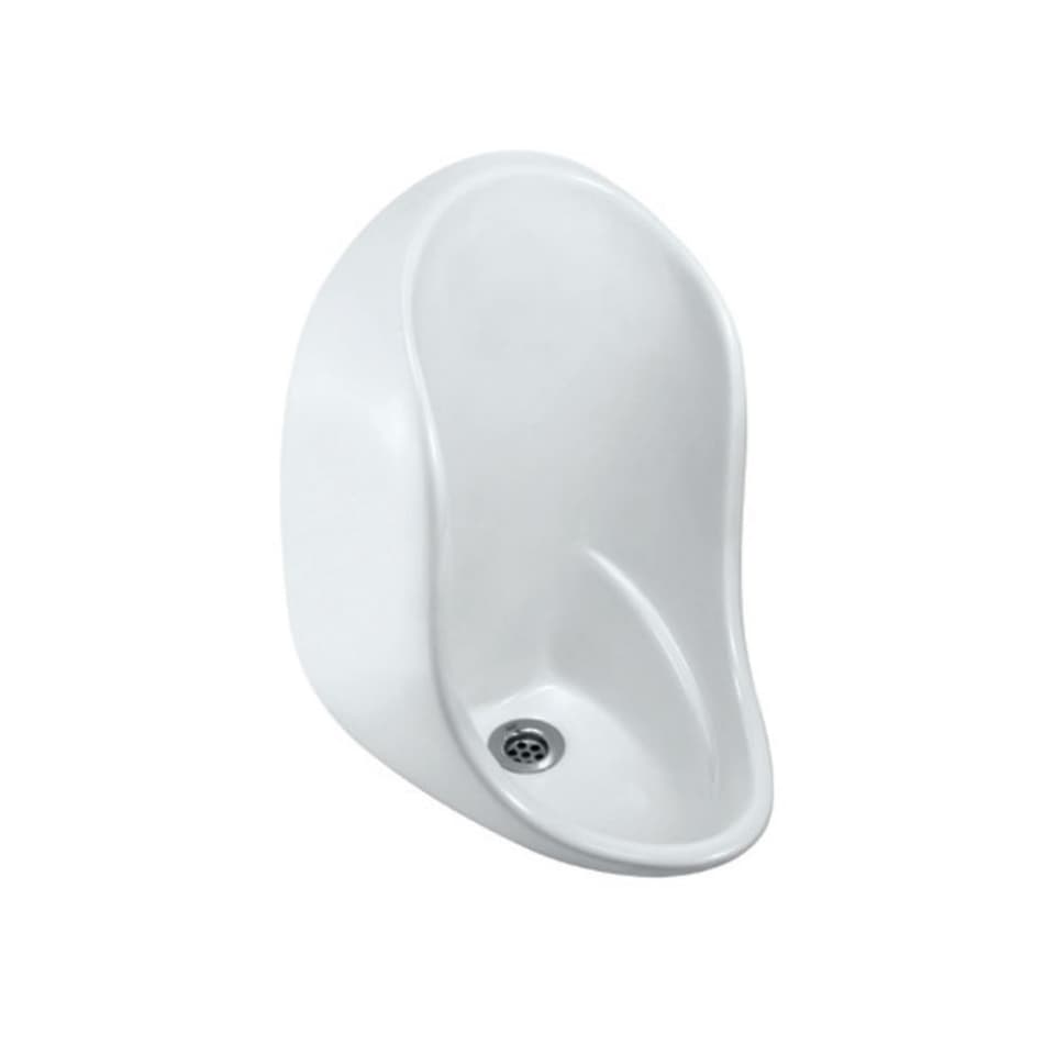 Urinal with Fixing Accessories | White Finish | Size: 355 x 340 x 535mm | Material: Ceramic