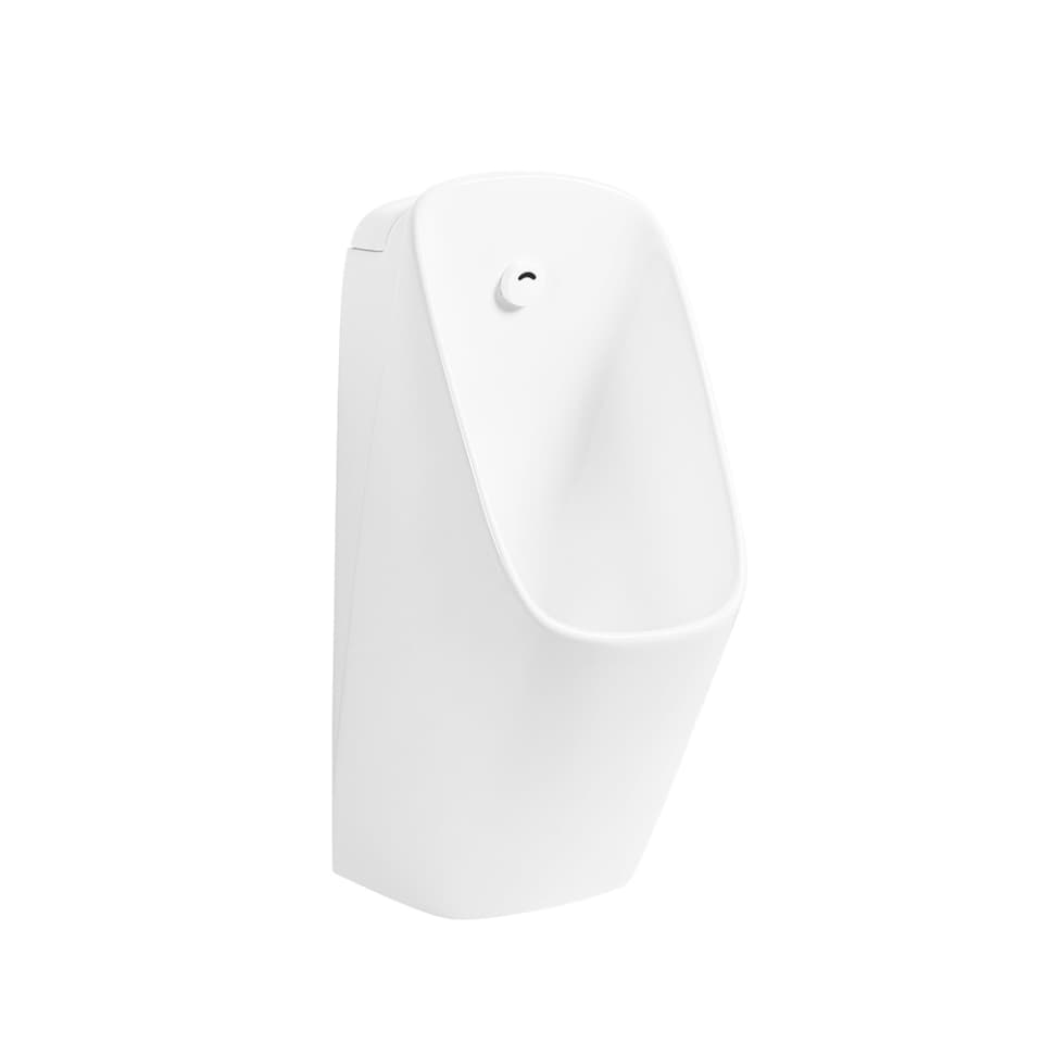 Urinal with Sensor Kit, Spreader and Fixing Accessories Set | White Finish | Size: 360 x 350 x 710mm | Material: Ceramic