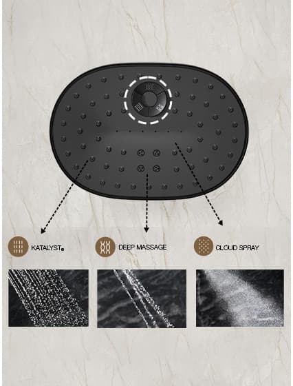 Overhead Shower Oblong 202 mm |Chrome Finish — image 3